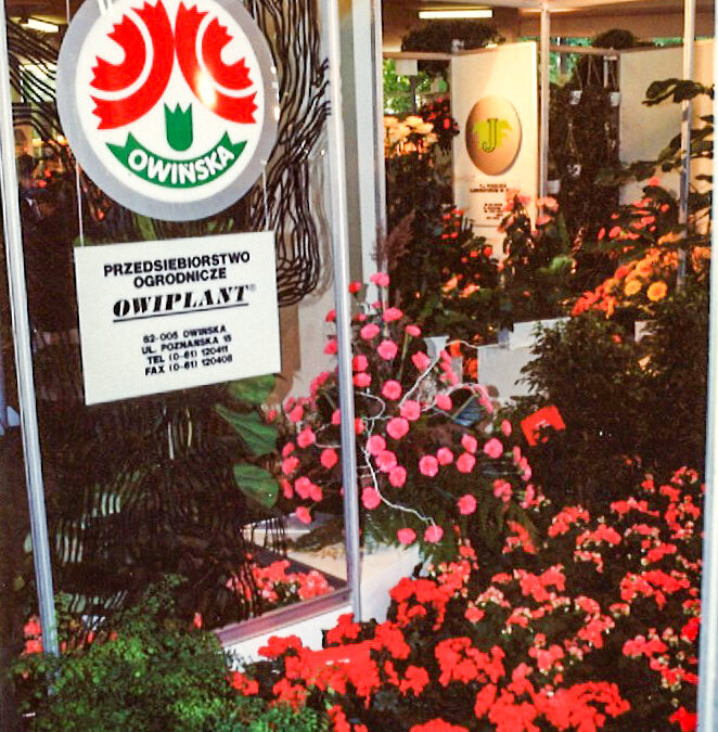 Stoisko „Owiplant” na targach „Polagra”
