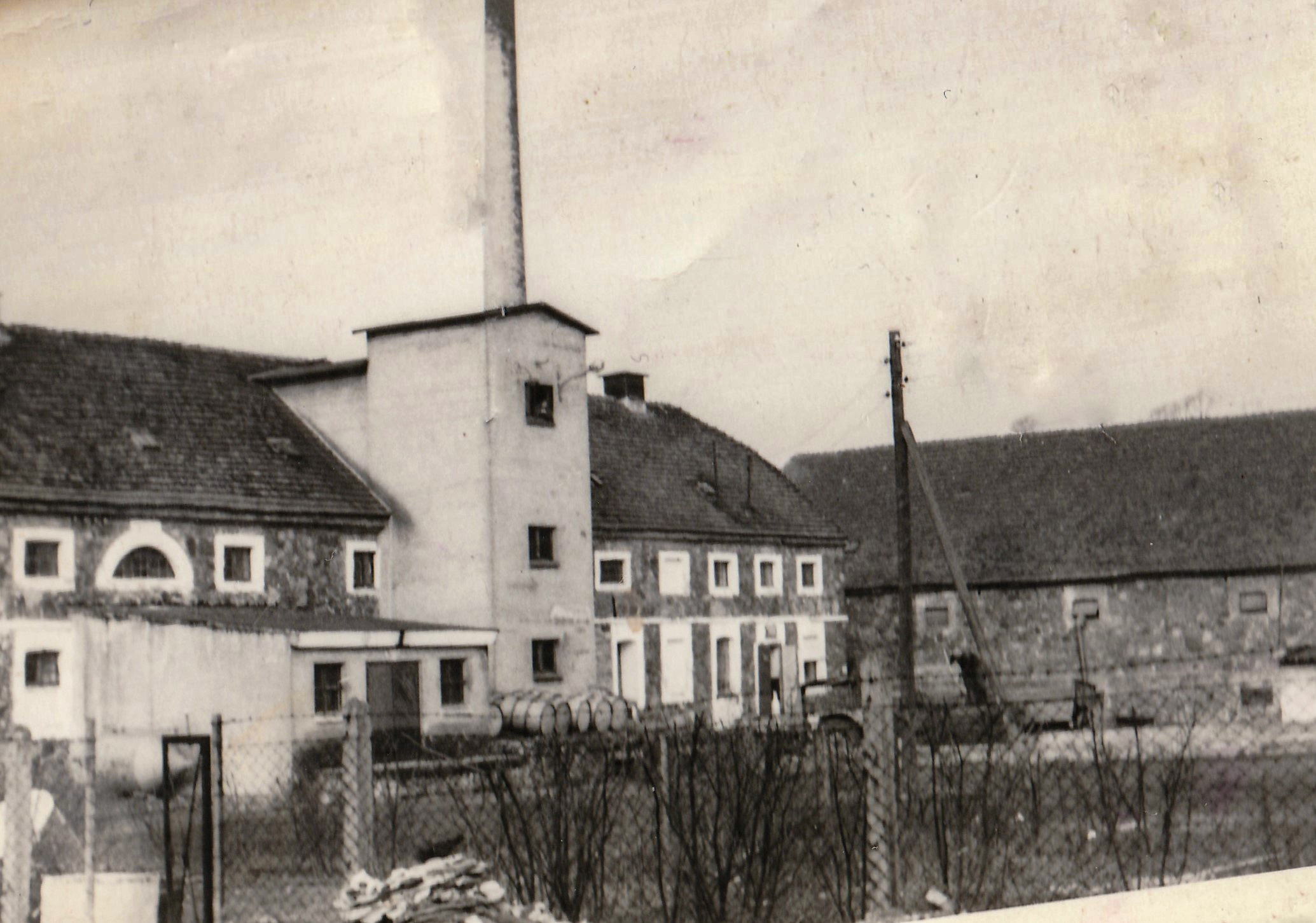 Widok na gorzelnię