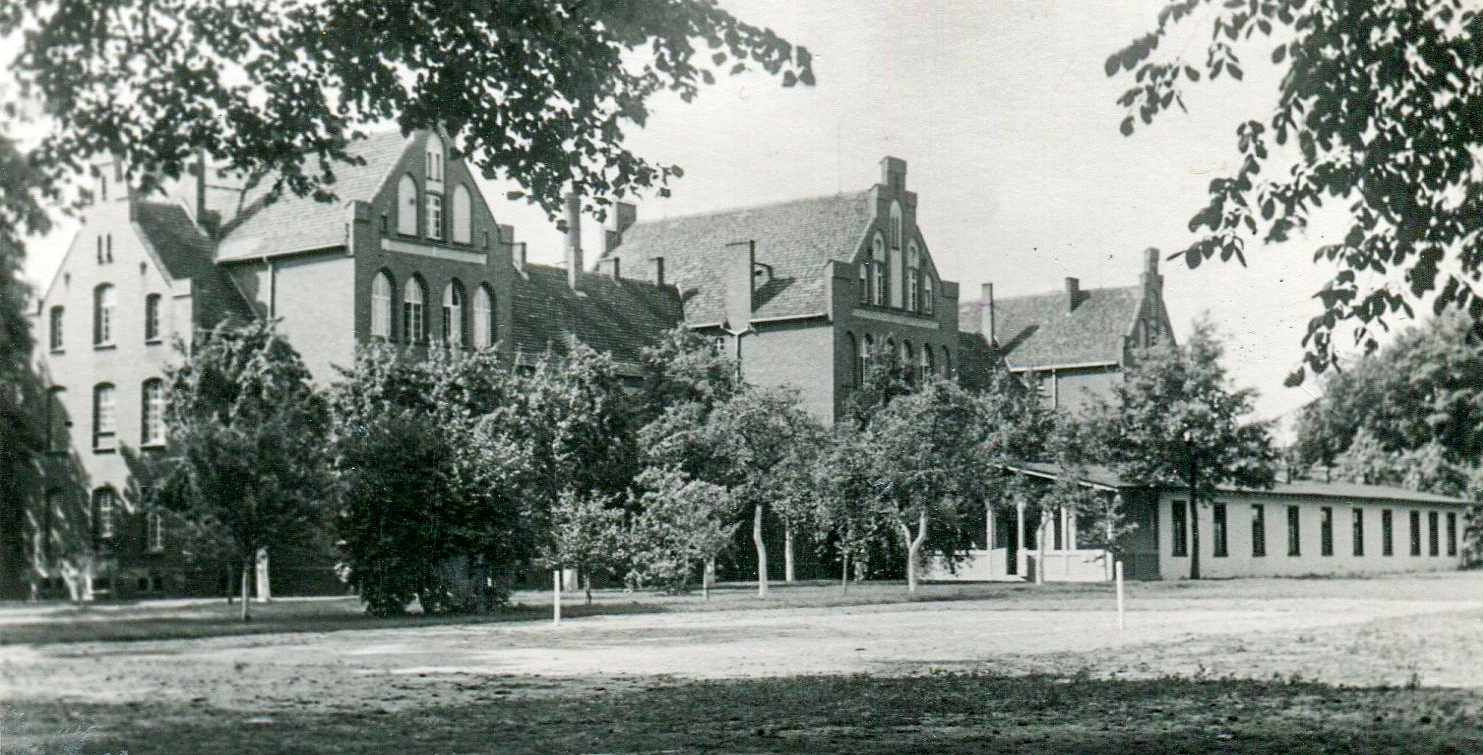 Widok tzw. nowego zakładu psychiatrycznego