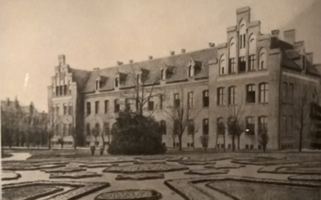 Widok na tzw. nowy zakład psychiatryczny