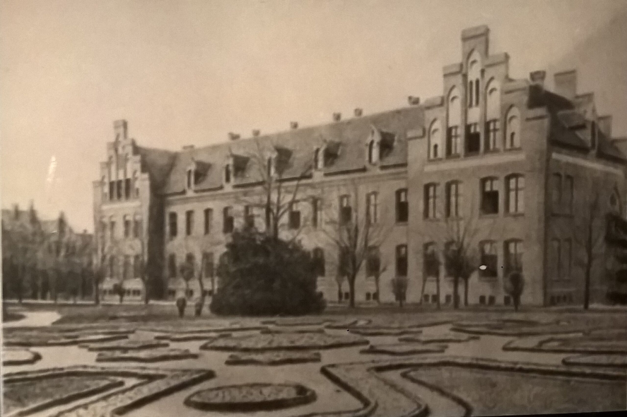 Widok na tzw. nowy zakład psychiatryczny