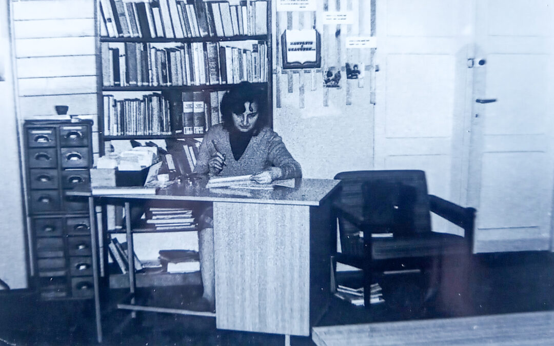 Bibliotekarka Bogumiła Bera