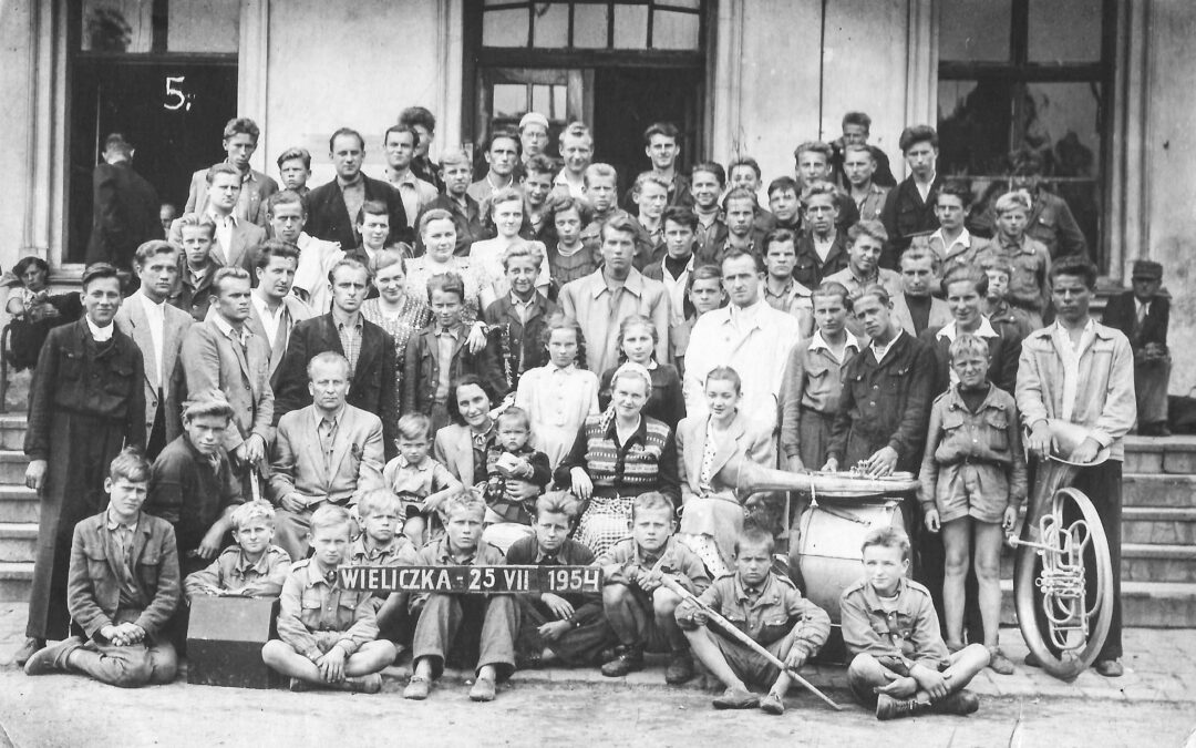 Wycieczka do Wieliczki w 1954 roku