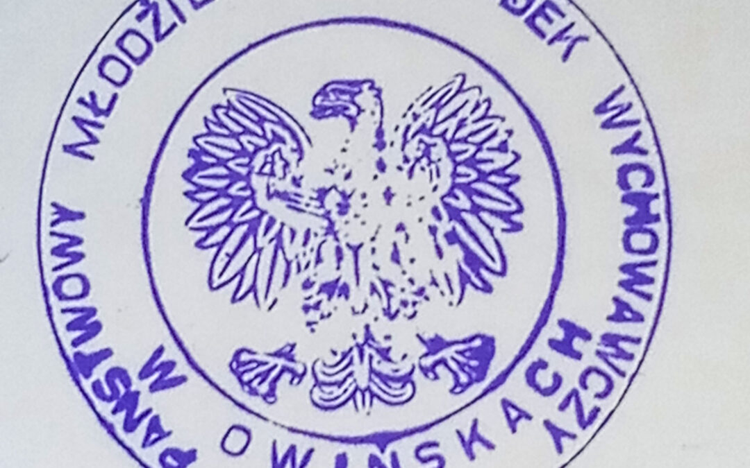 Pieczątka Zakładu Wychowawczego